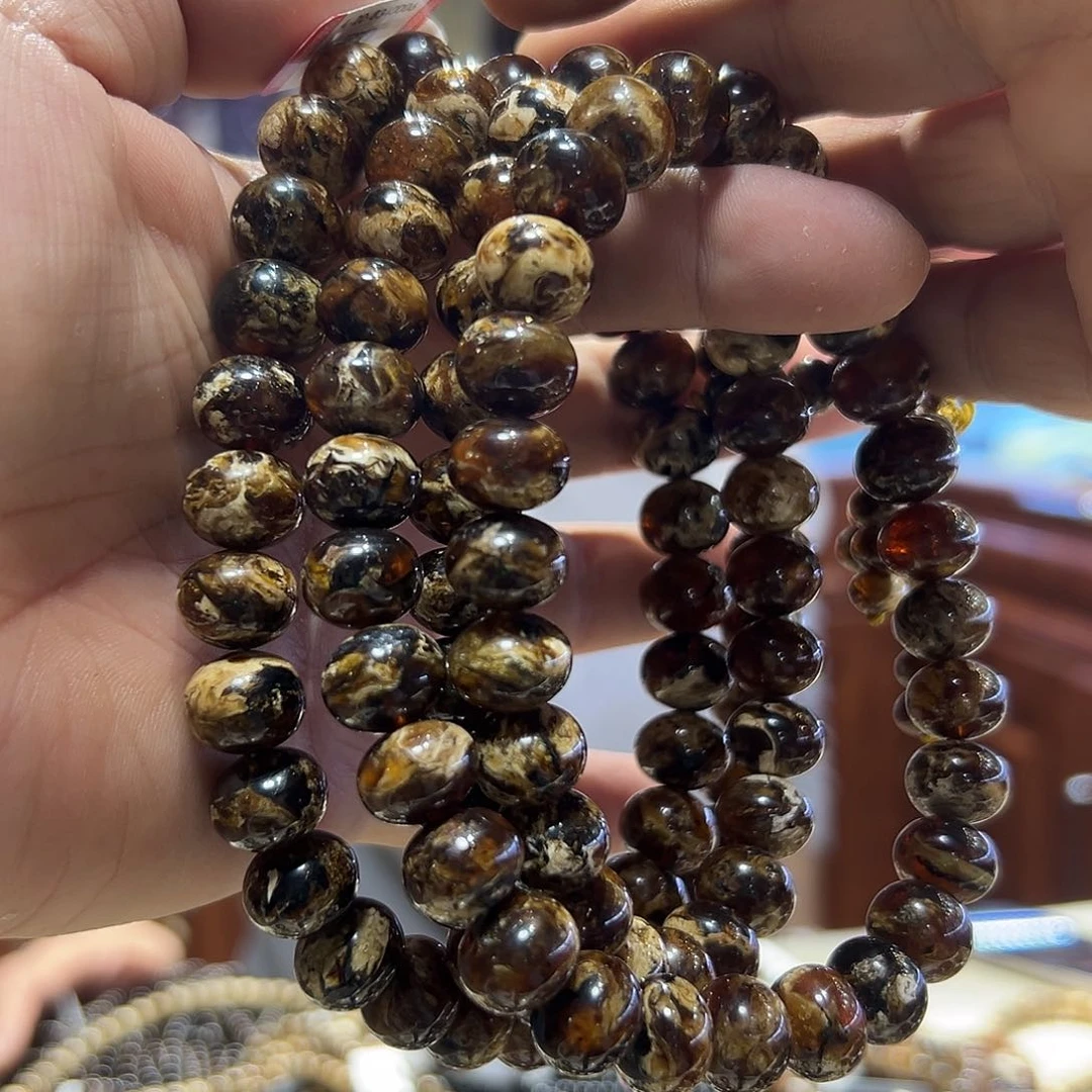 裸石琥珀未镶嵌抚顺4-20