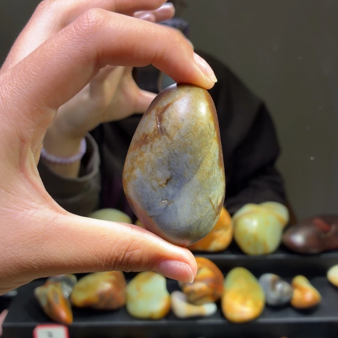 和田玉未镶嵌挂件96