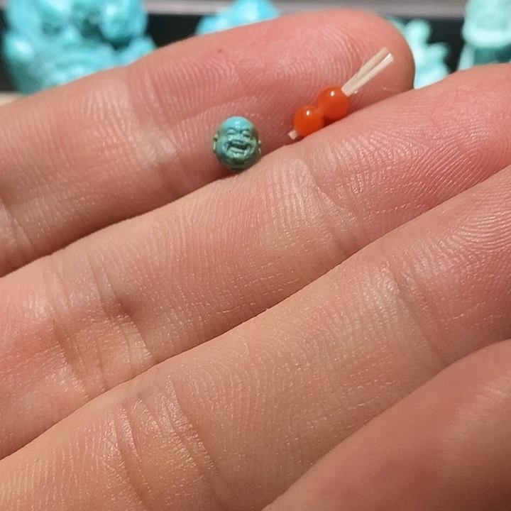 颈饰合金南红玛瑙