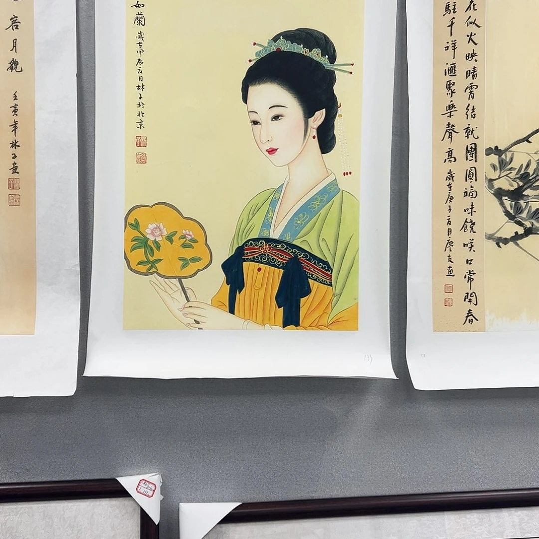 国画手绘国画大捡漏