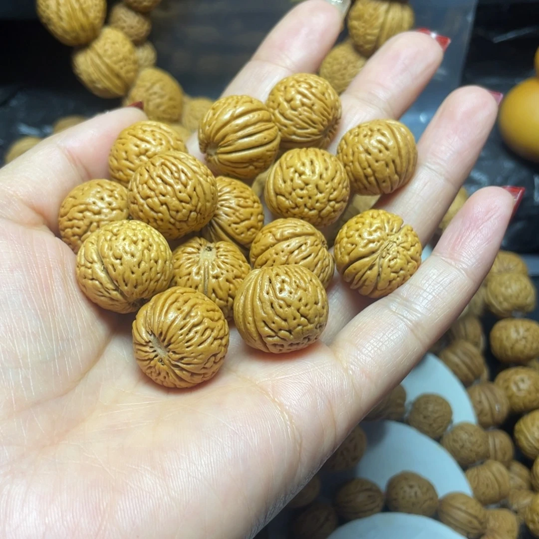 W***.桃核吊坠桃核手串19+白月光