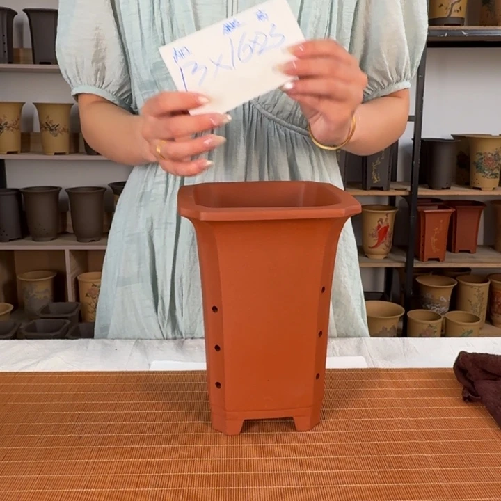 紫砂紫砂花盆破损补发