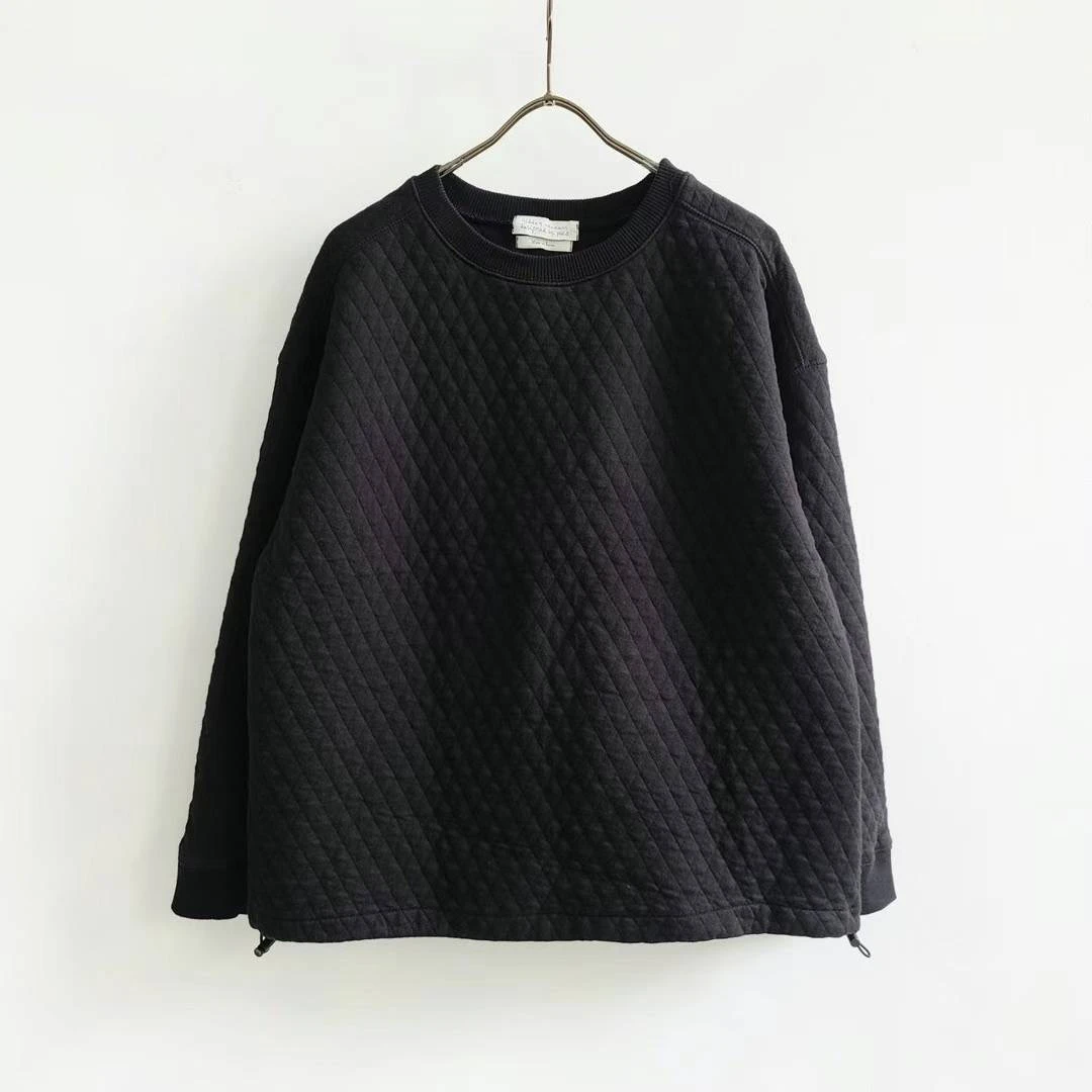 韩国正品/不支持退换/胖姐姐/抽绳圆领卫衣/0925