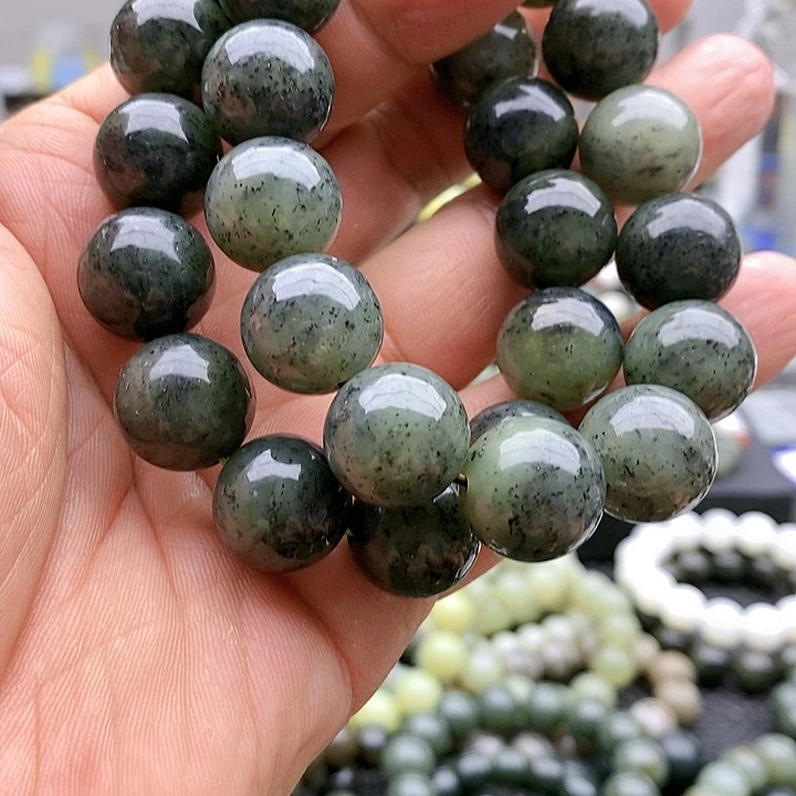 【闪购商品】手链未镶嵌和田玉16青花拍一发一