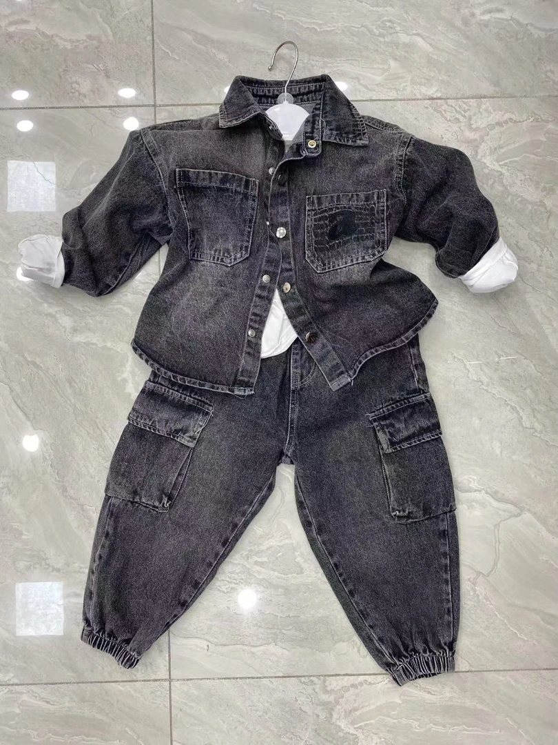 新款儿童三件套小童时尚休闲百搭