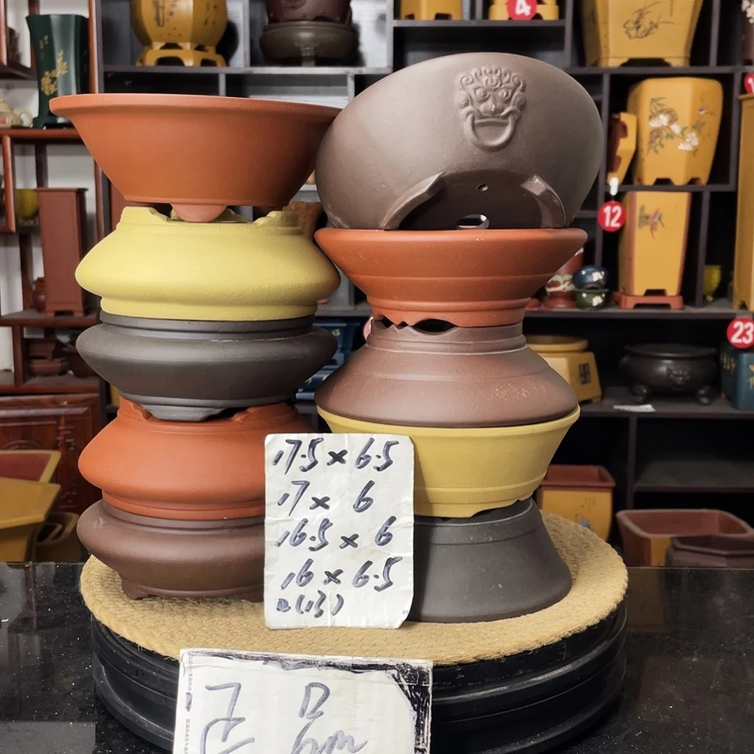 紫砂花盆-婉秋紫砂