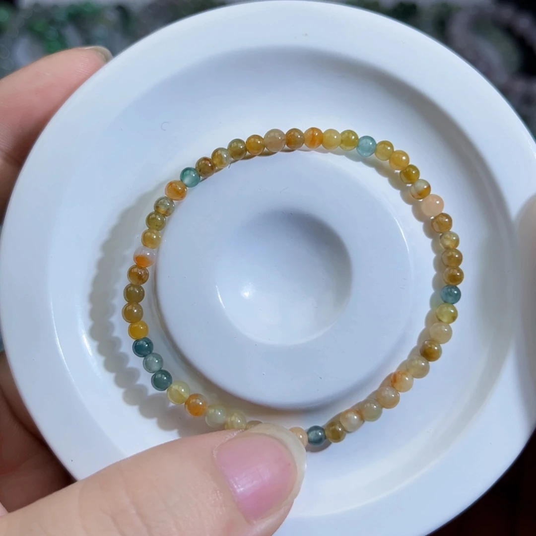 未镶嵌手串翡翠手串
