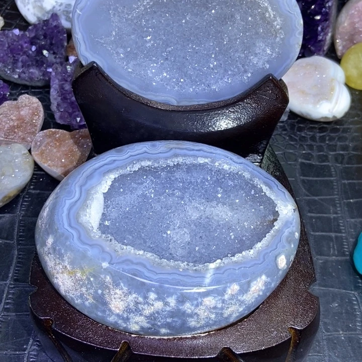 未镶嵌珠宝半成品水晶聚宝盆