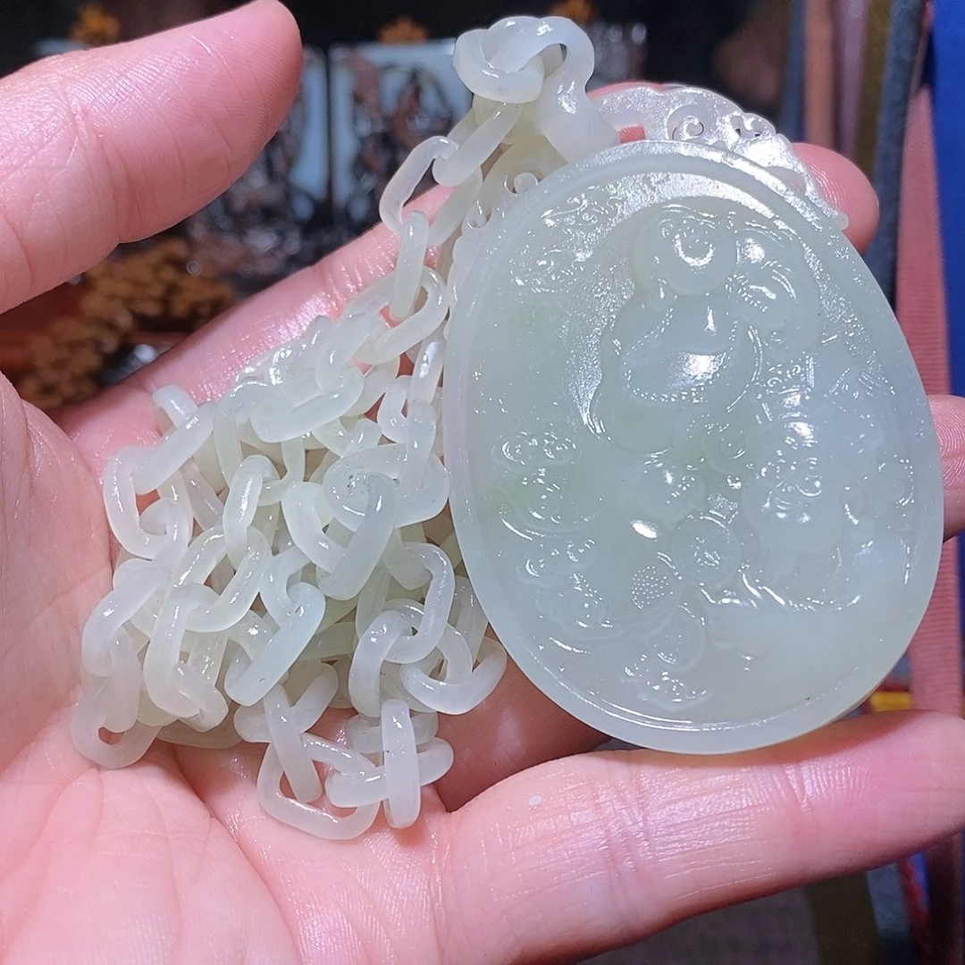 和田玉挂件未镶嵌