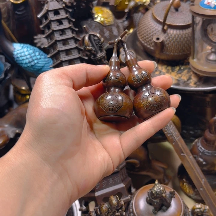 铜器摆件收收藏藏