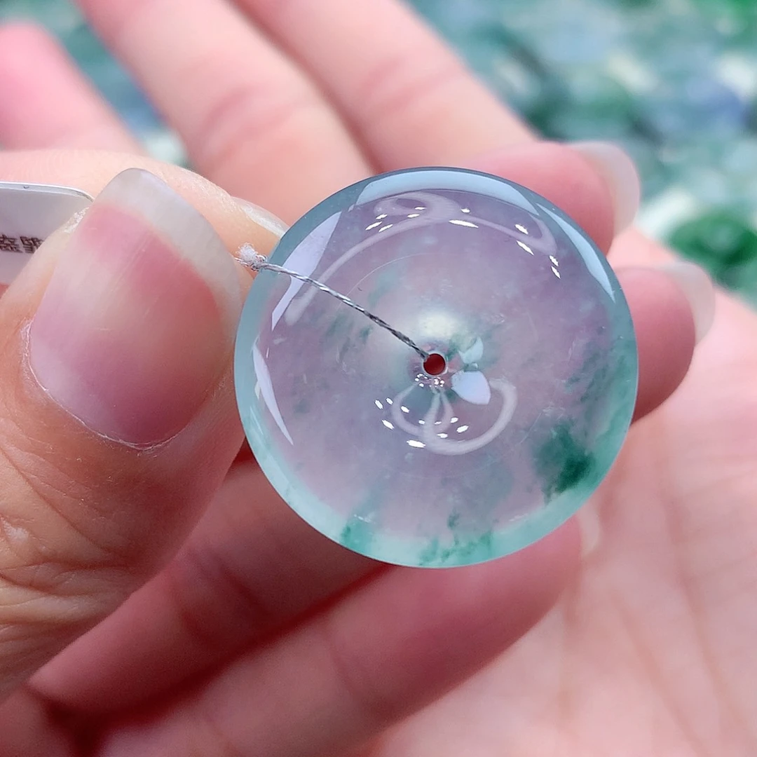 颈饰未镶嵌翡翠编号48尺寸24.8-5.9