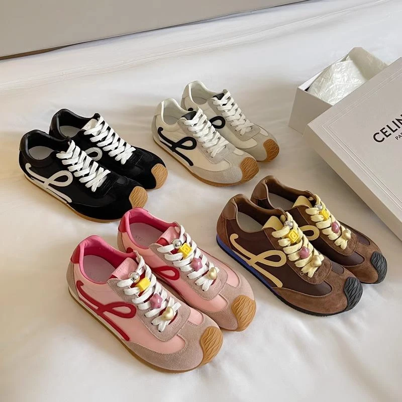 杨幂同款芭蕾德训鞋2025年春季新款复古丑萌歪头休闲阿甘鞋板鞋