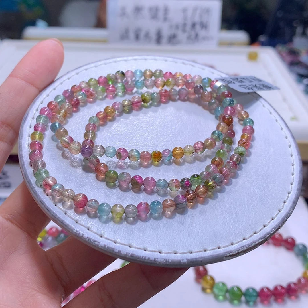 【闪购商品】未镶嵌手串碧玺4.3m