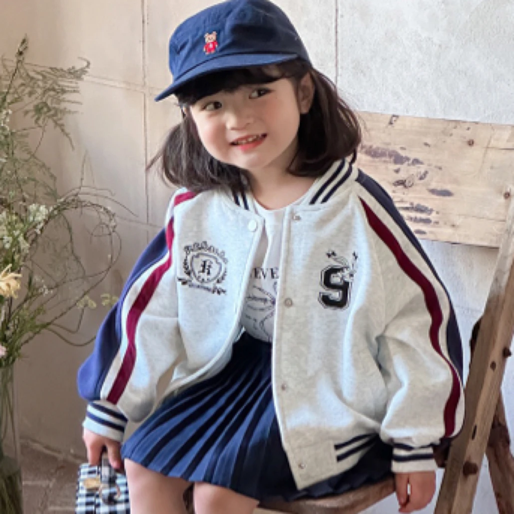 韩版儿童棒球服春款运动洋气外套