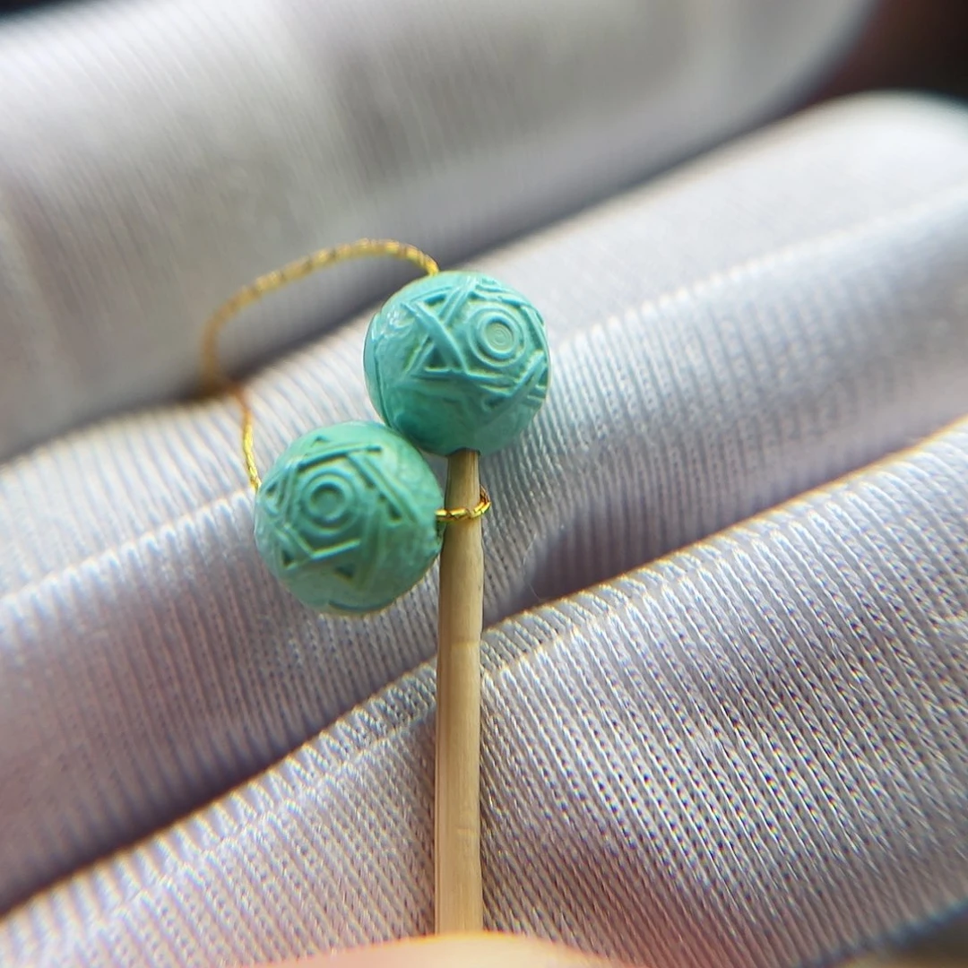 绿松石珠宝奇石未镶嵌7.2