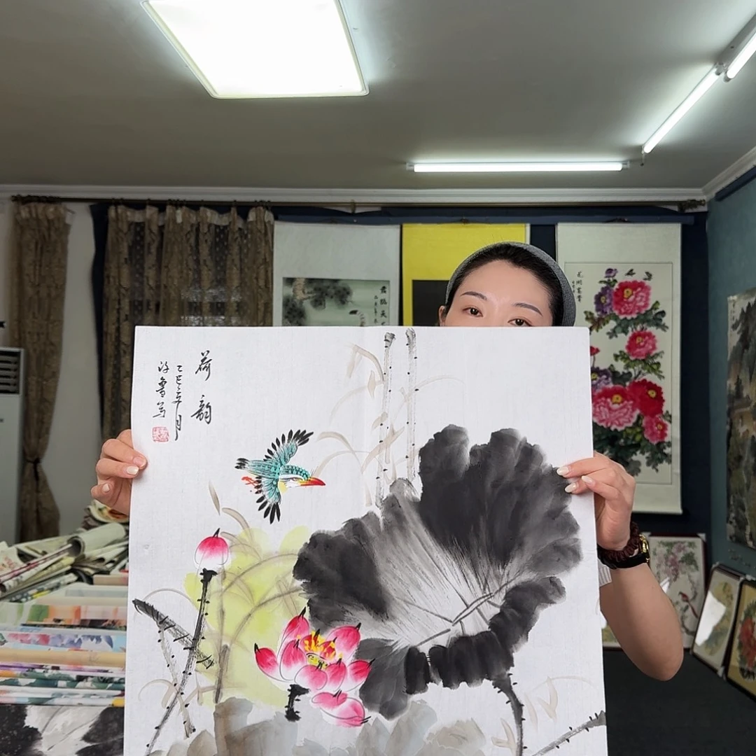 纯手绘年画好作品