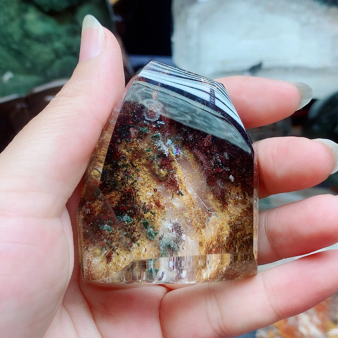 金***风未镶嵌珠宝半成品水晶