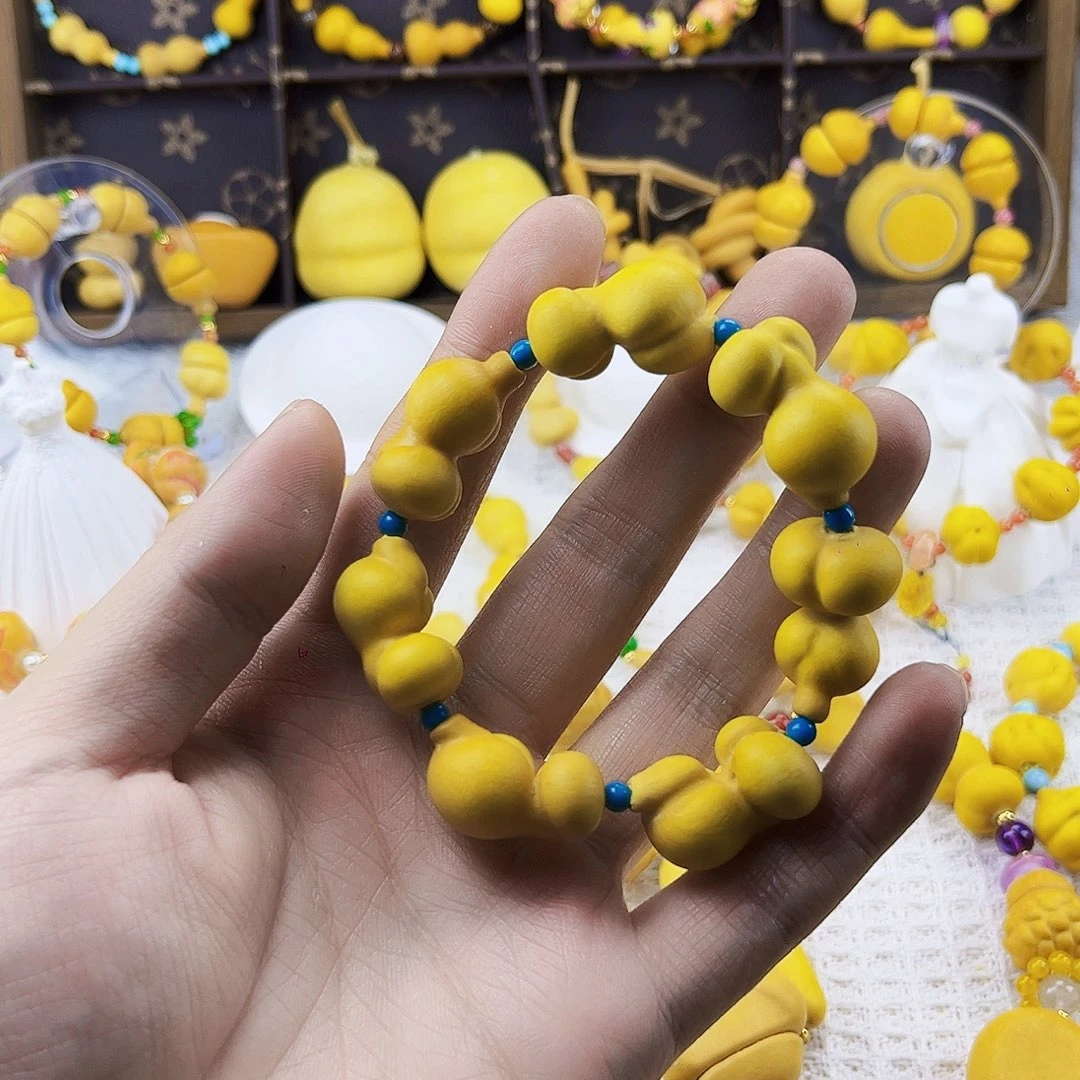 李***洋葫芦手串小尺寸金蝉