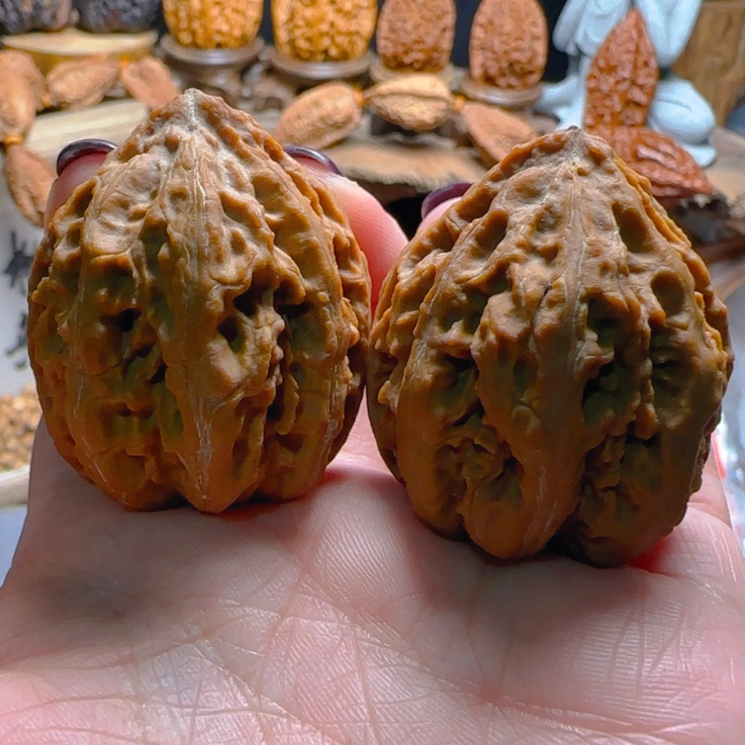 把件文玩核桃麦麦8