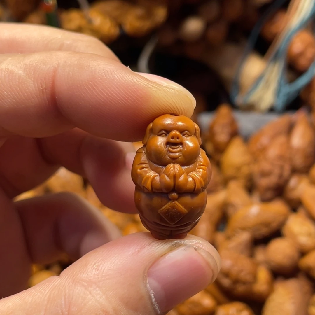 手串/手链橄榄核财福猪908
