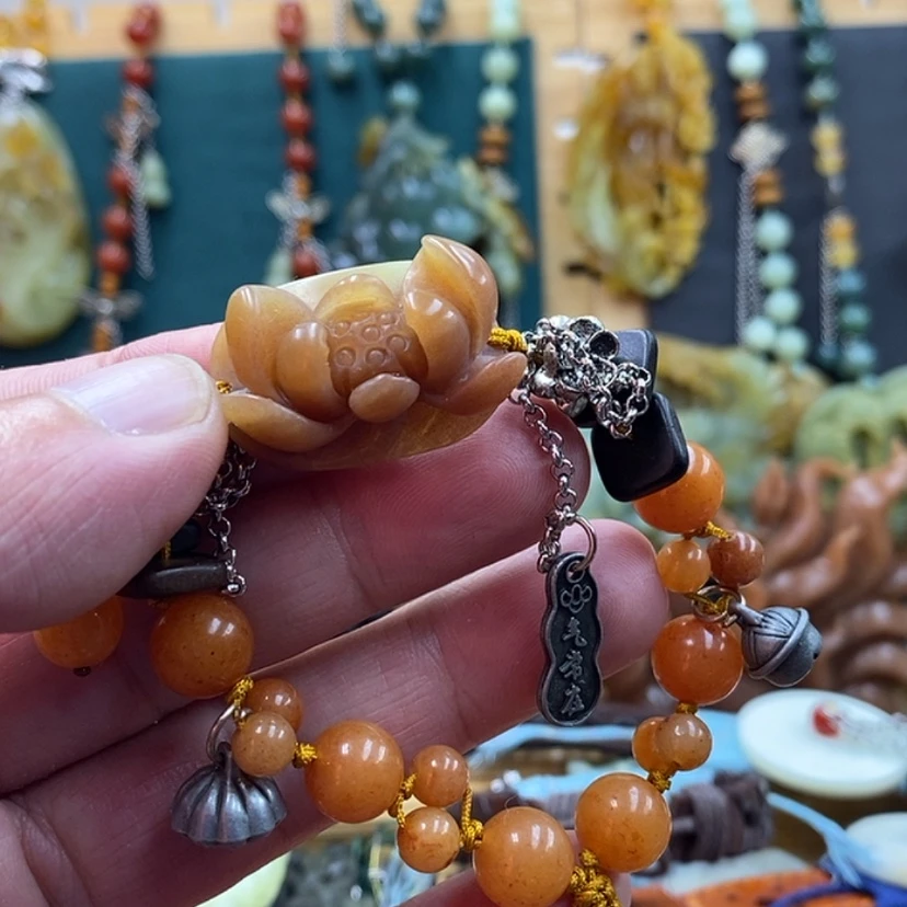 【闪购商品】未镶嵌岫玉手牌