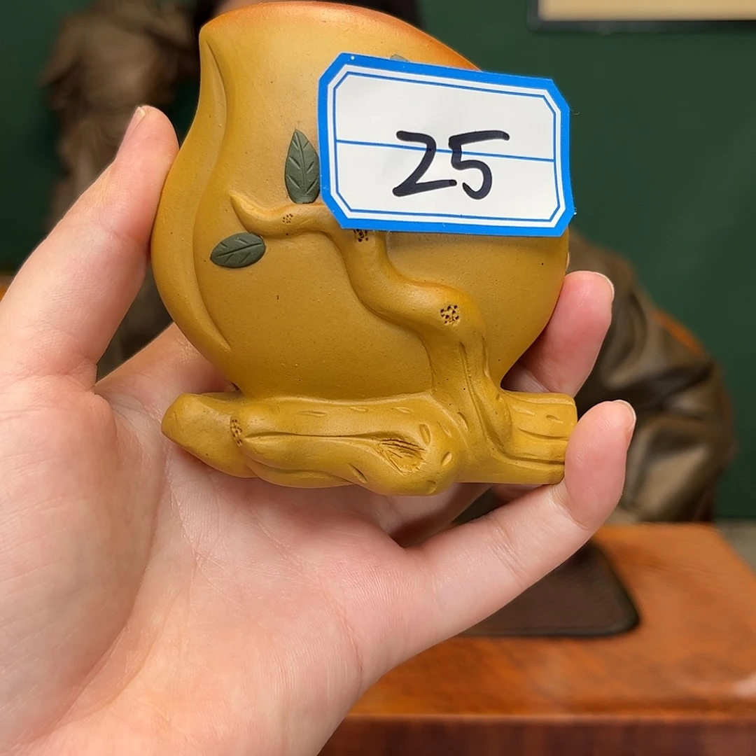 紫砂茶宠寿桃茶宠