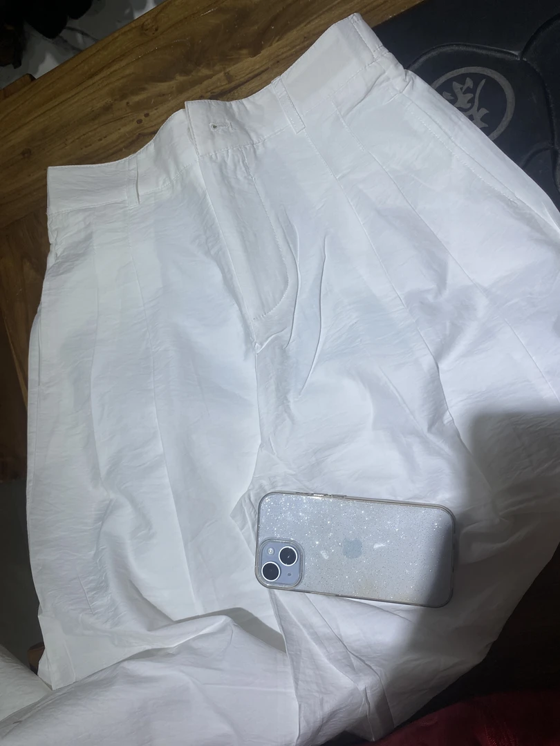 夏季高腰百搭直筒休闲长裤时尚舒适显瘦必备