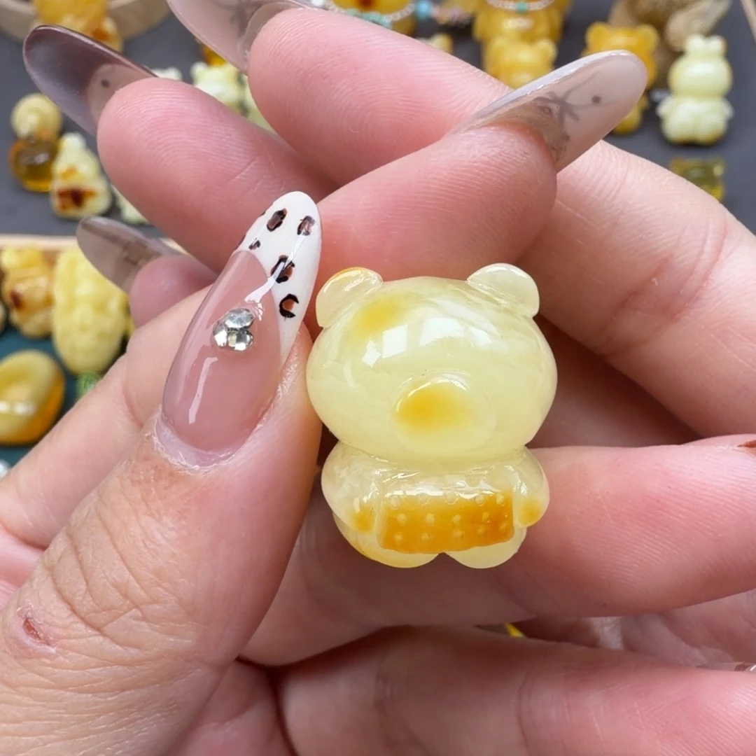 琥珀未镶嵌裸石蜜蜡