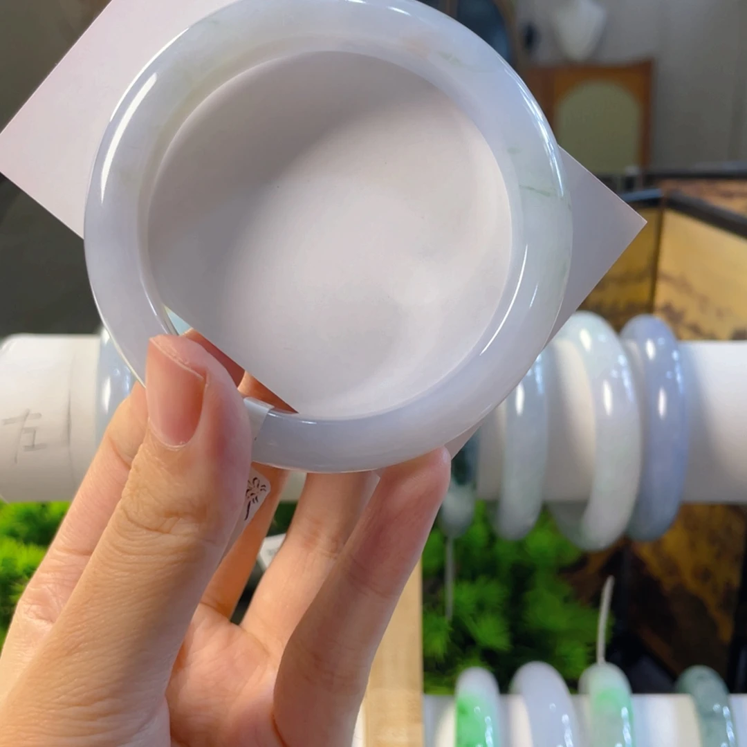 ღ***朵翡翠未镶嵌手镯缅甸翡翠