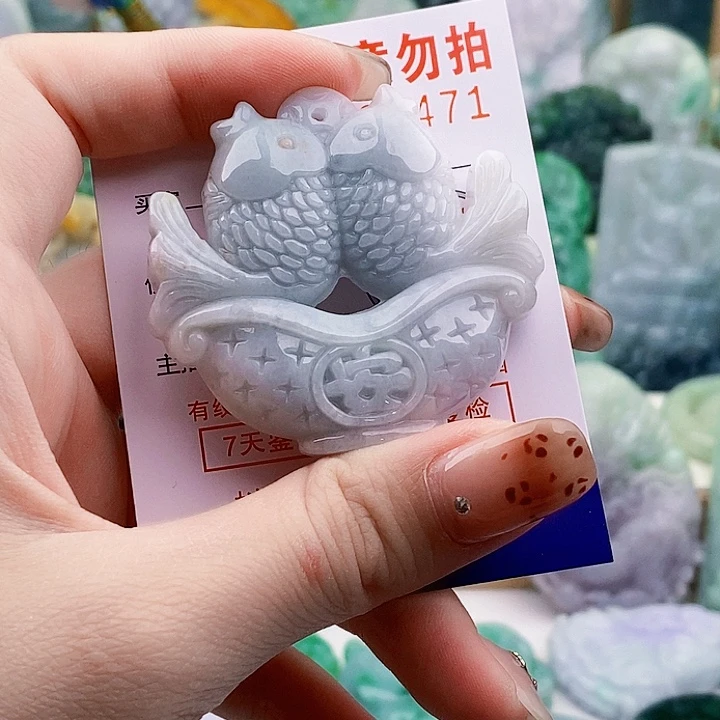 吊坠(不含链)未镶嵌翡翠