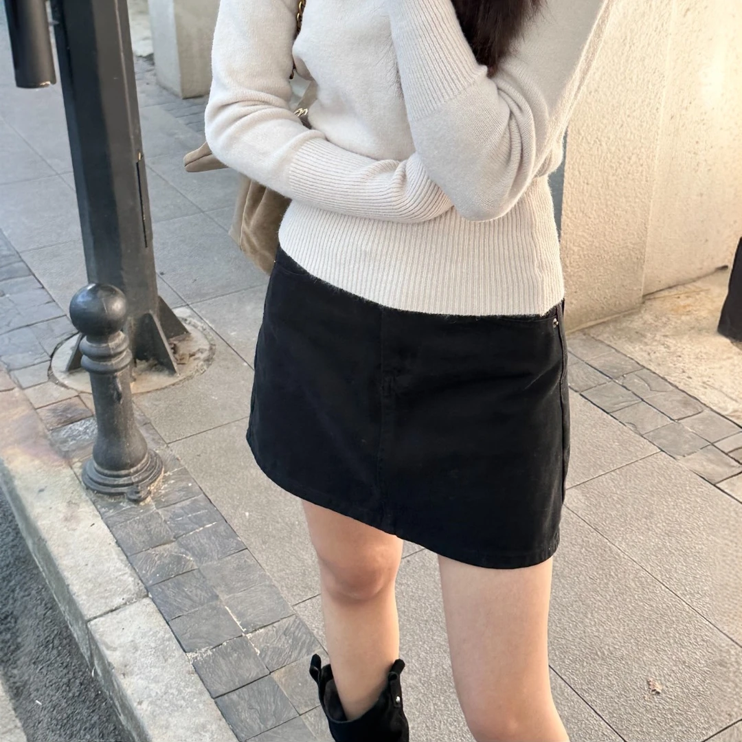 百搭时尚显瘦牛仔裙