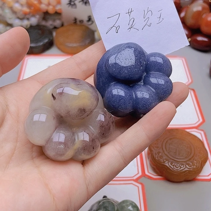 【闪购商品】未镶嵌玛瑙/玉髓珠宝半成品清**婉
