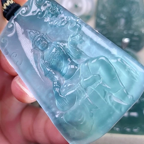 【闪购商品】翡翠未镶嵌颈饰天然翡翠