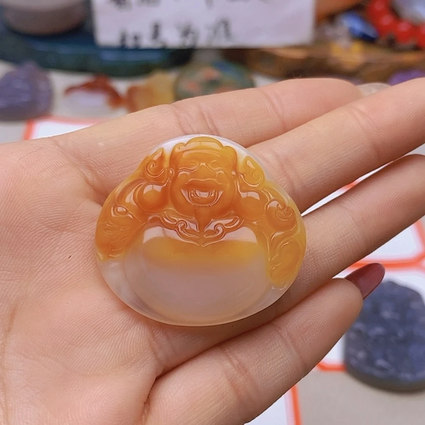 【闪购商品】未镶嵌玛瑙/玉髓珠宝半成品然**物