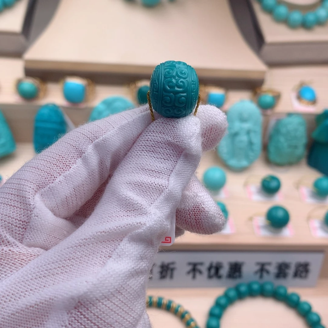 绿松石珠宝奇石未镶嵌