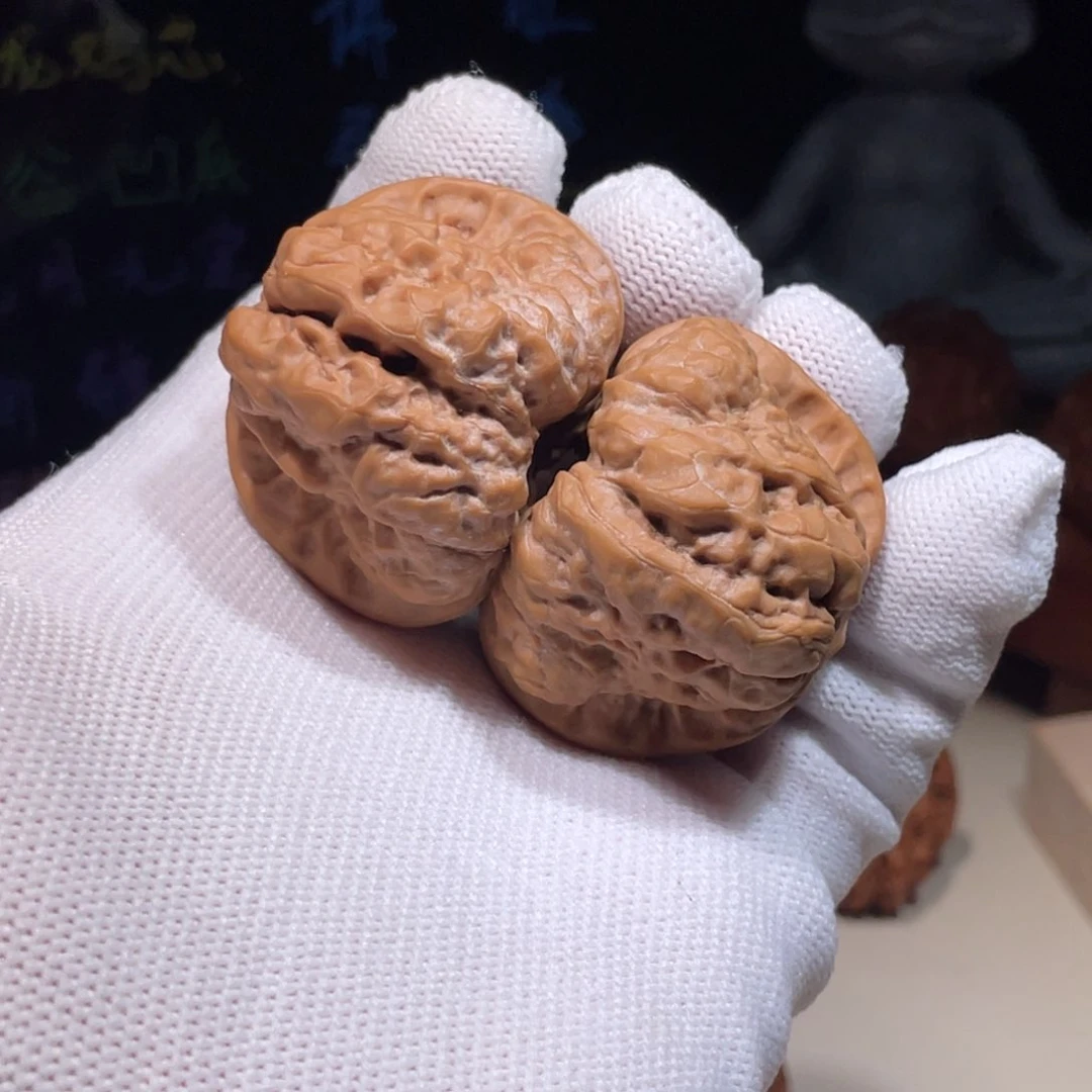 文玩核桃把件蛤蟆头.40.41.46725