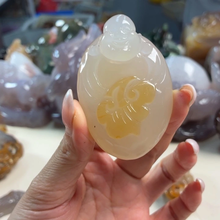 未镶嵌吊坠(不含链)玛瑙/玉髓