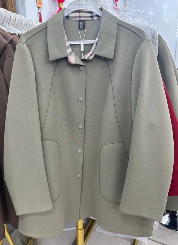 2025春季新款风衣外套宽松大气