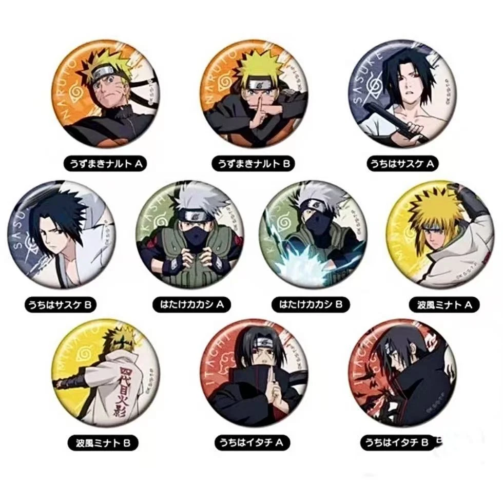 火影忍者 万代 疾风传 TV绘徽章B盒