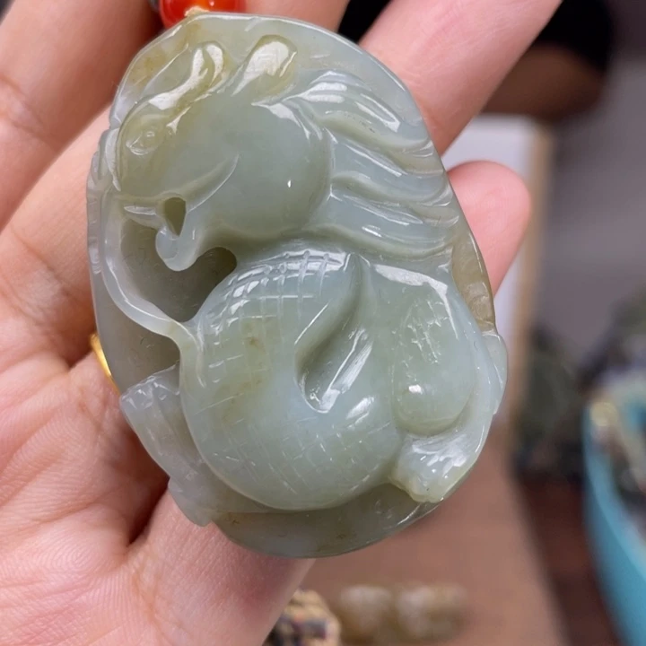 颈饰未镶嵌和田玉