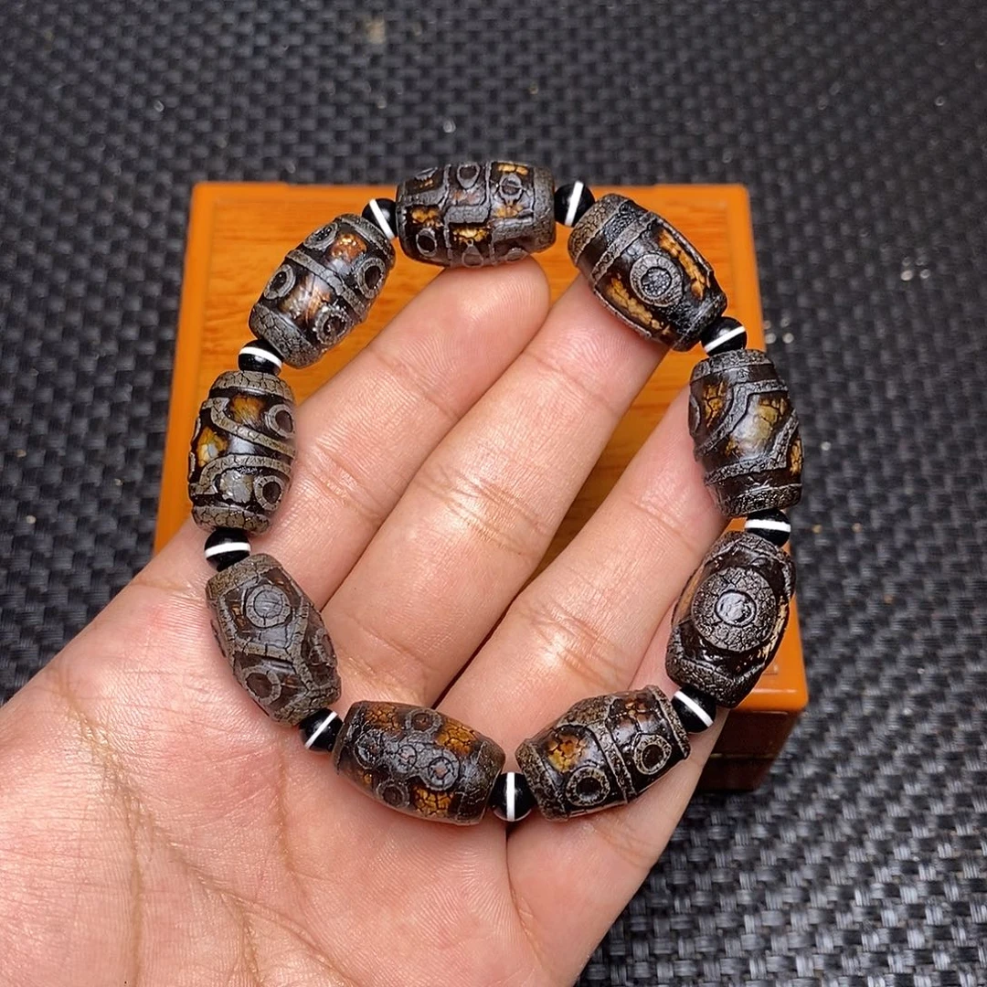 天***田玛瑙/玉髓未镶嵌手链