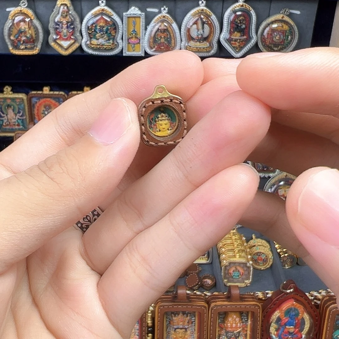 端****亚克力黄铜手绘擦擦
