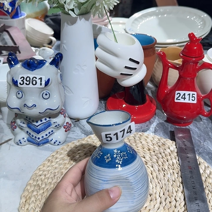瓷片微瑕陶瓷介意慎拍5174