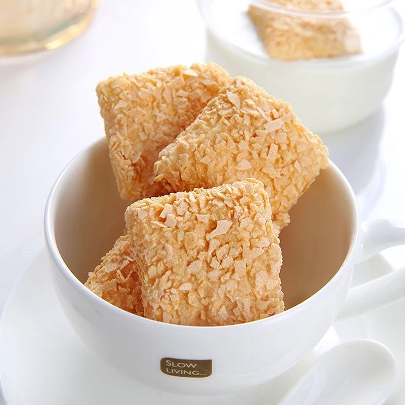 【新疆贝姐】巴米滋燕麦奶酥原味32g*7袋休闲零食饼干糕点解馋小吃