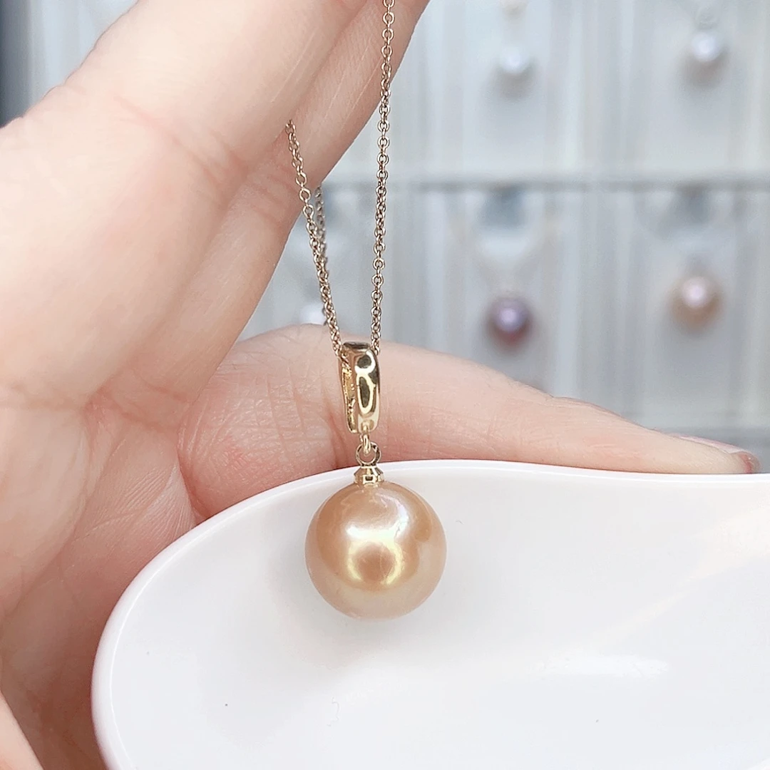 淡水珍珠合金吊坠(赠链)
