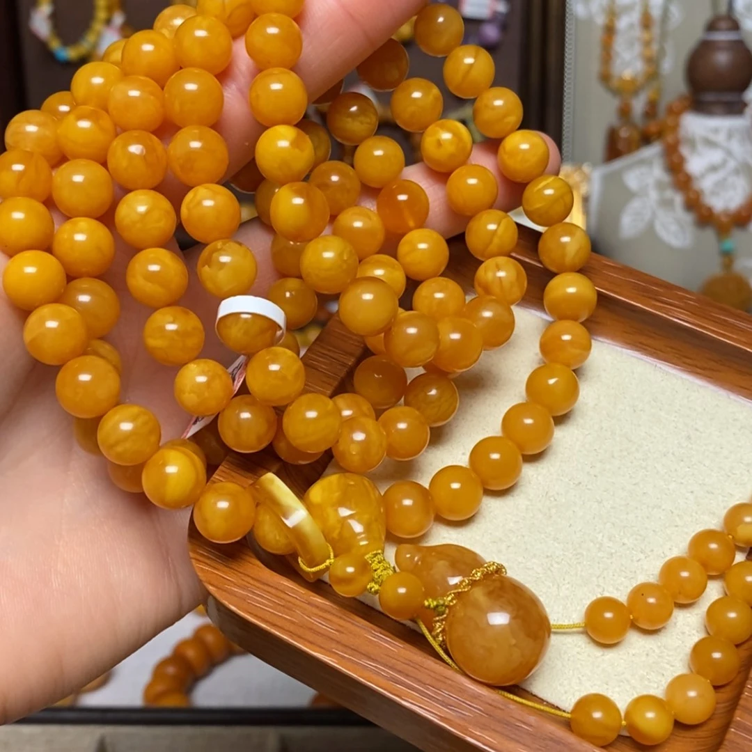 【闪购商品】手链蜜蜡未镶嵌手串