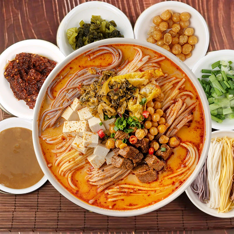 江西五谷杂粮米粉方便鲜香麻辣味懒人早餐速食江西米粉原味酸辣味