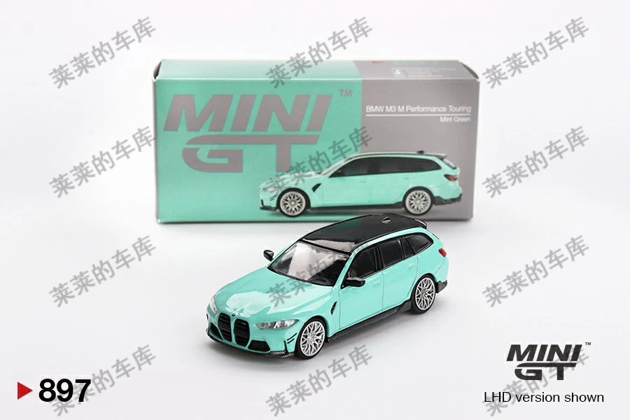MINI GT 1:64 BMW M3 M Performance Touring Mint Green #897