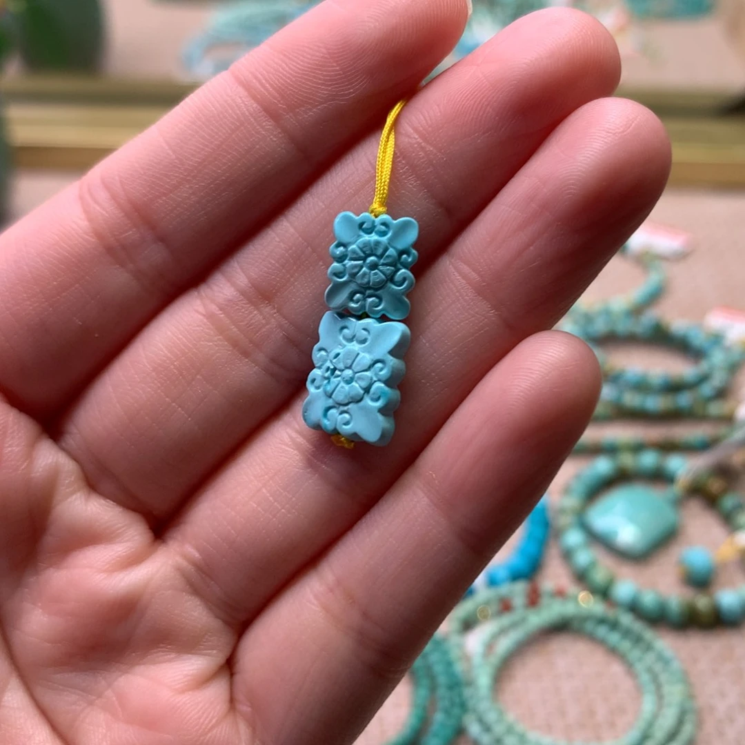 绿松石未镶嵌配饰