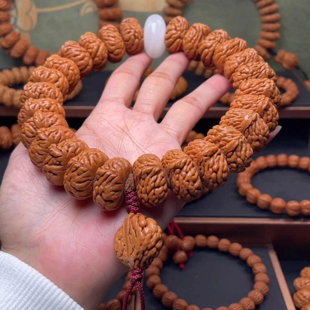 桃核吊坠22麒麟纹